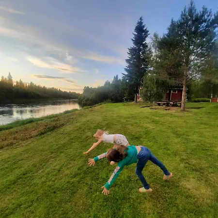 빌라 Jokiranta In Lapland 라누아