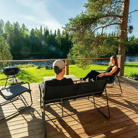 Jokiranta -northern Lights Riverside & Sauna Villa